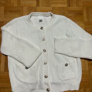 H&M Cream Knit Sweater